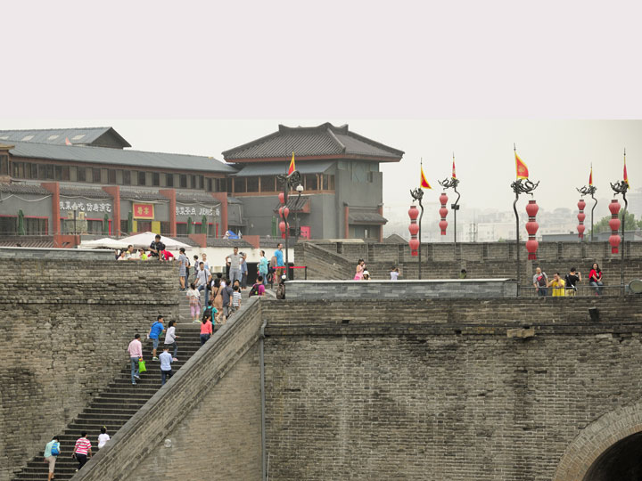viaggio cina xian provincia shaanxi xian mura della citta emotions magazine rivista viaggi turismo