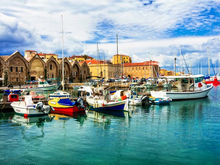 Creta - Hania - Il porticciolo emotions magazine rivista viaggi rivista turismo