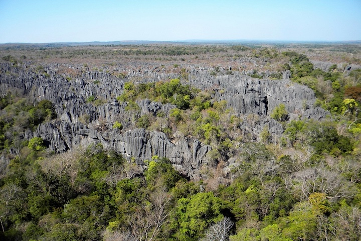 Madagascar, Tsingy